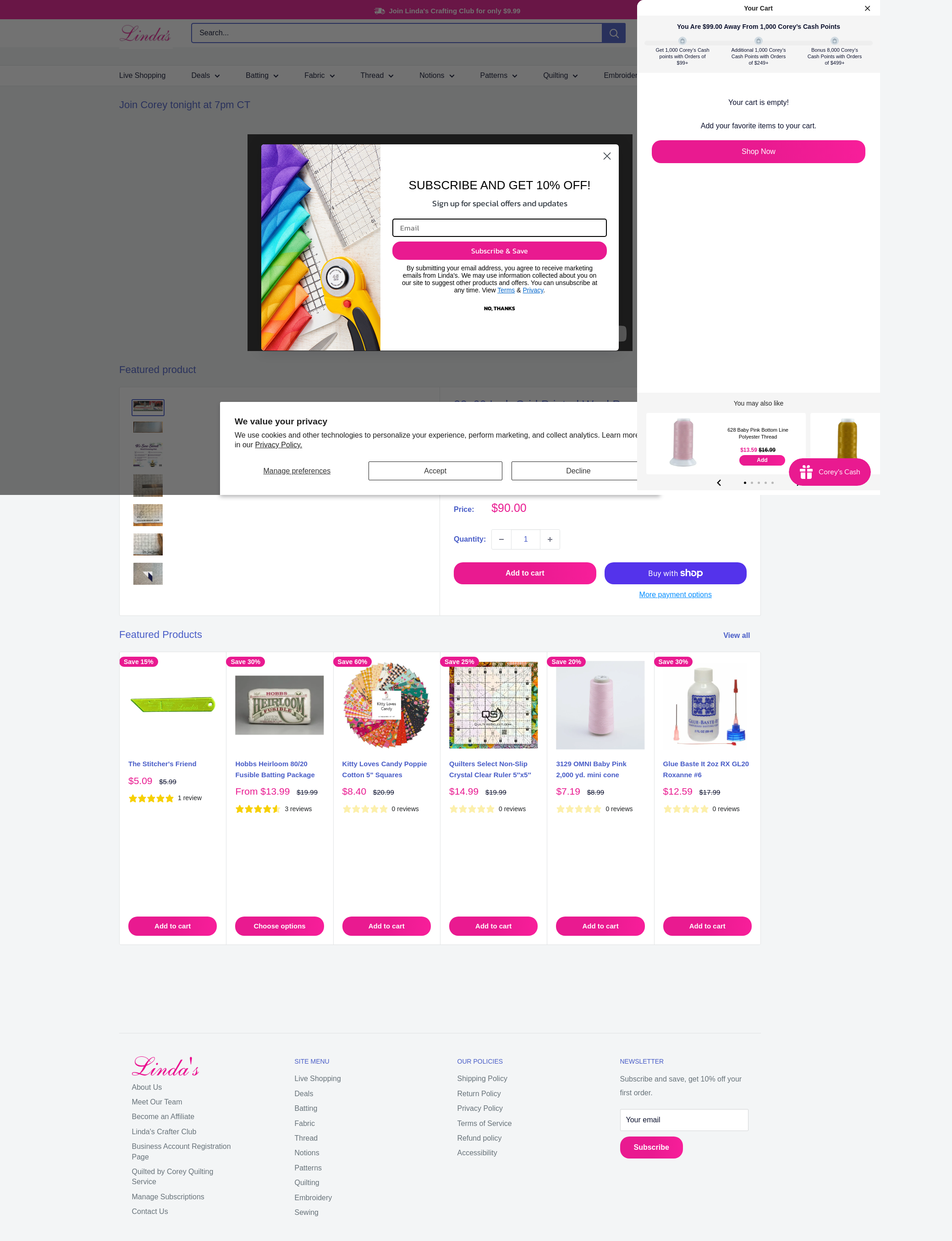 Before personalization - All Threads Collection