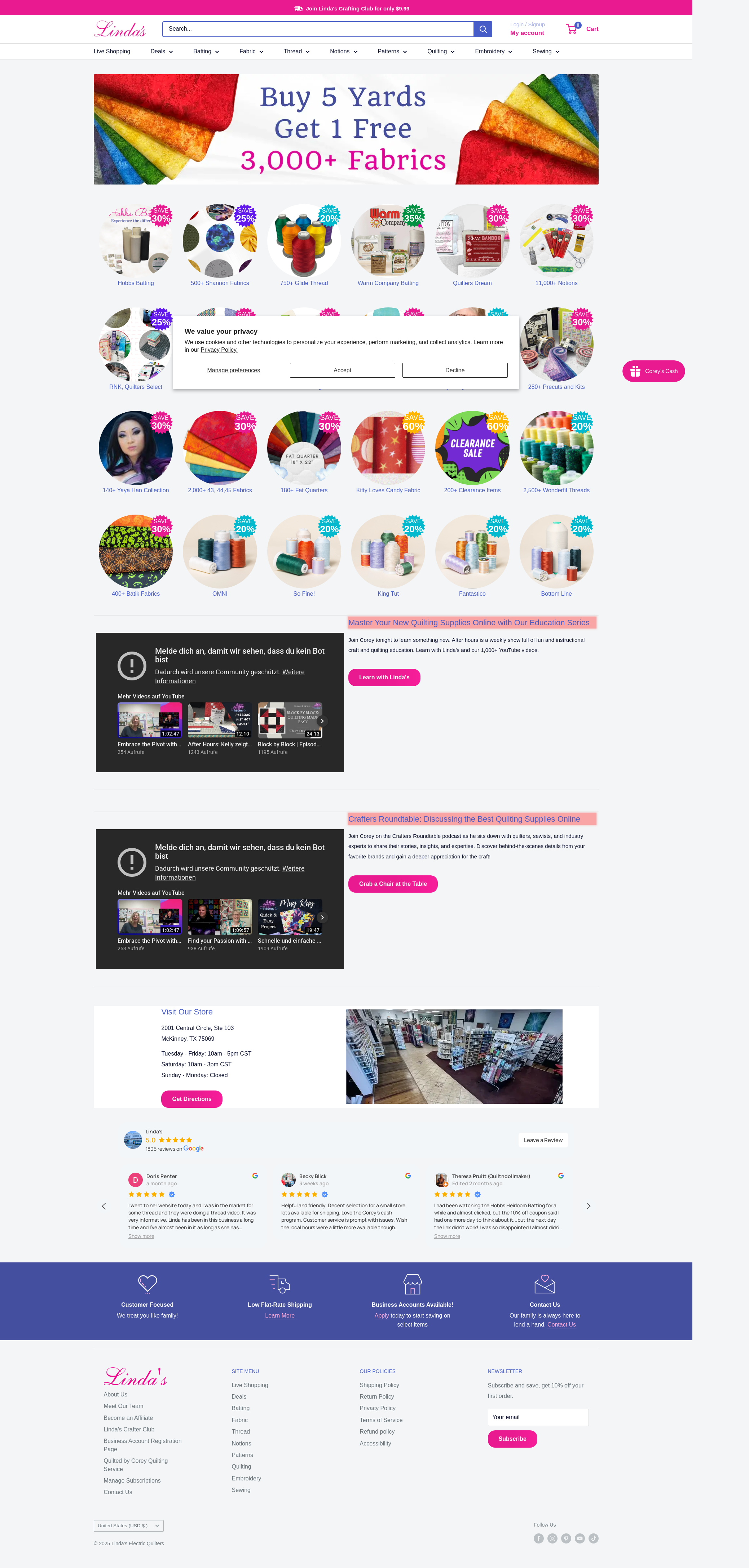 After personalization - Homepage