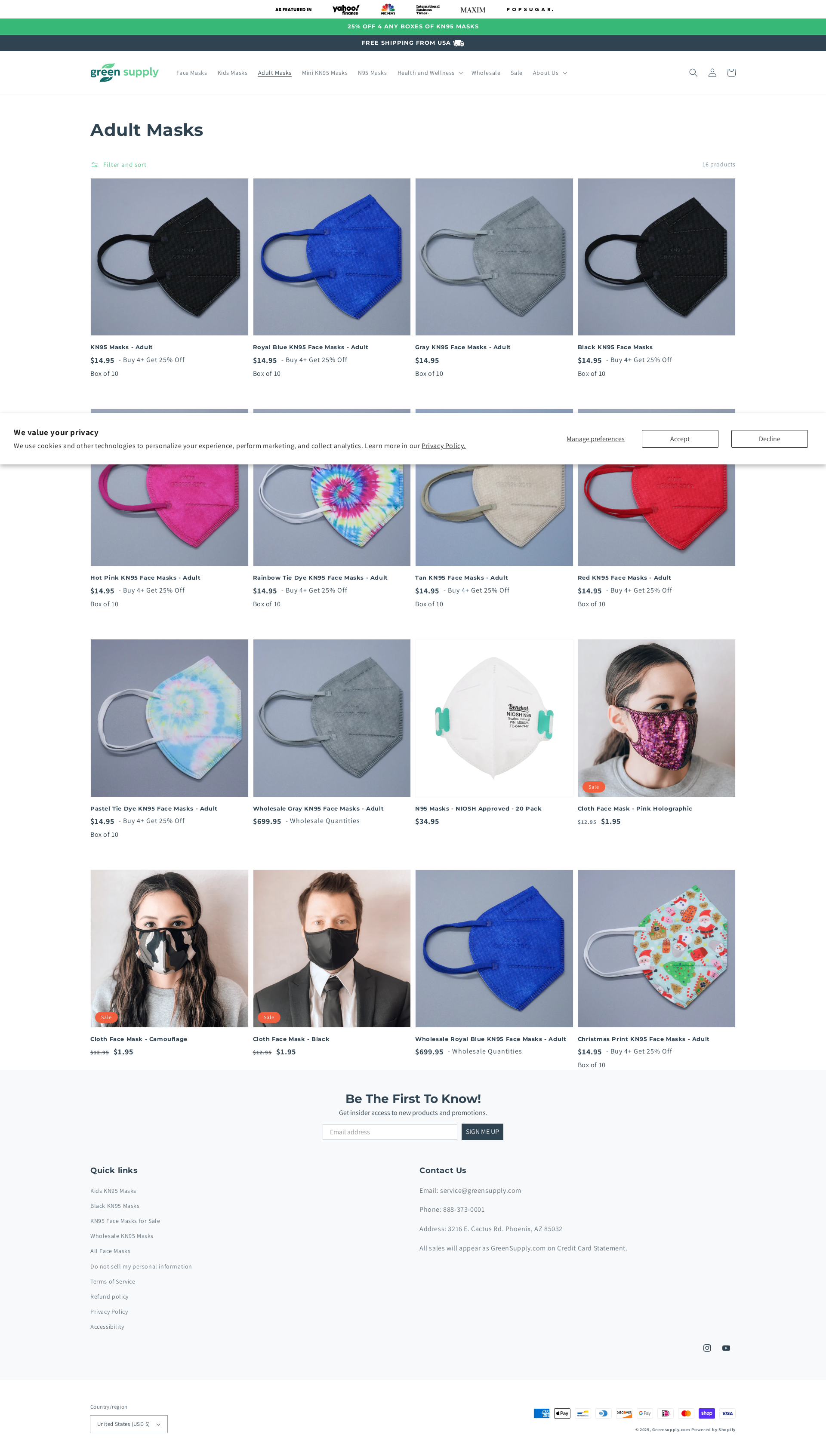 Before personalization - Wholesale KN95 Face Masks, Wholesale KN95 Masks, Bulk KN95 N95 Masks