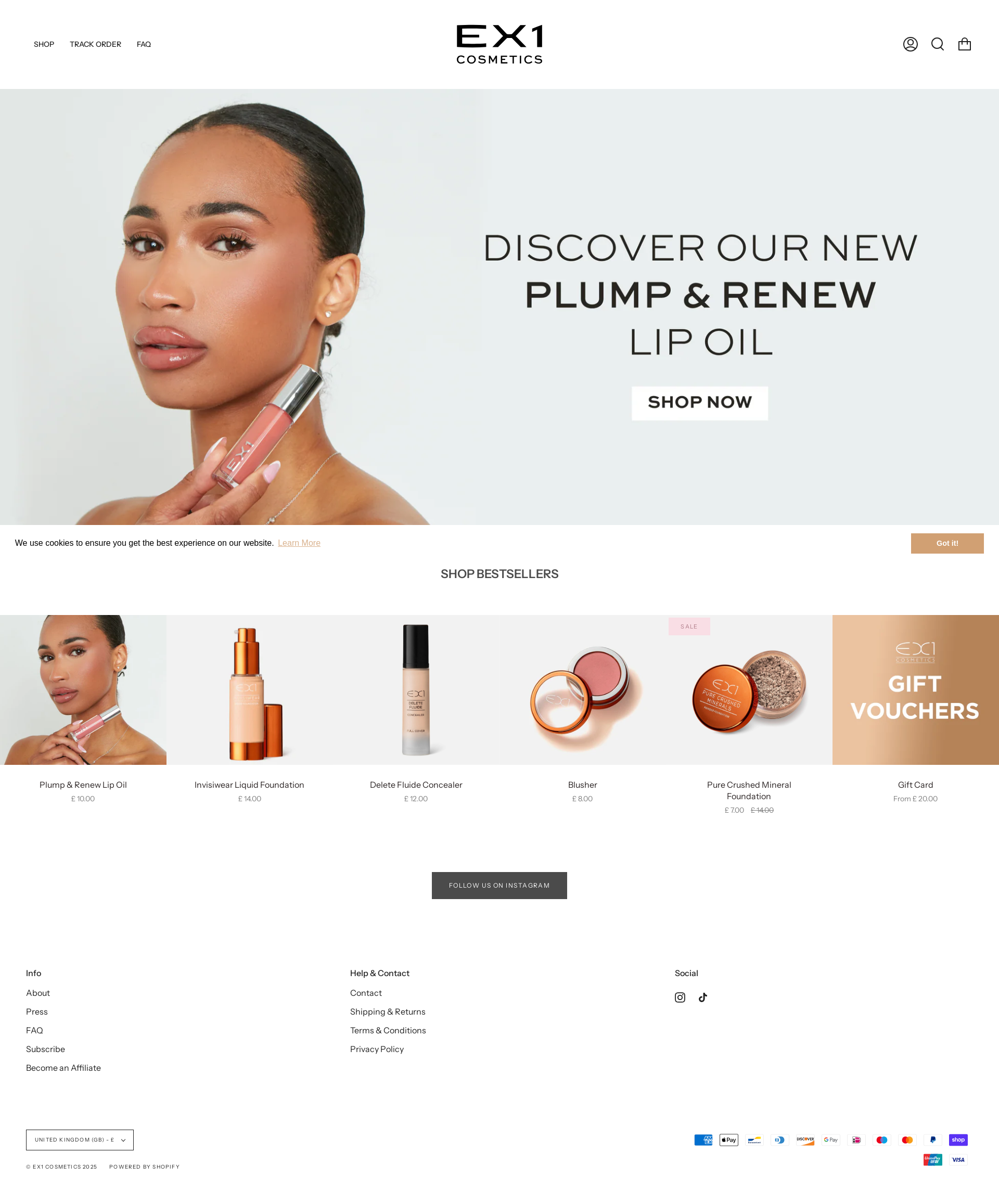 Before personalization - Homepage